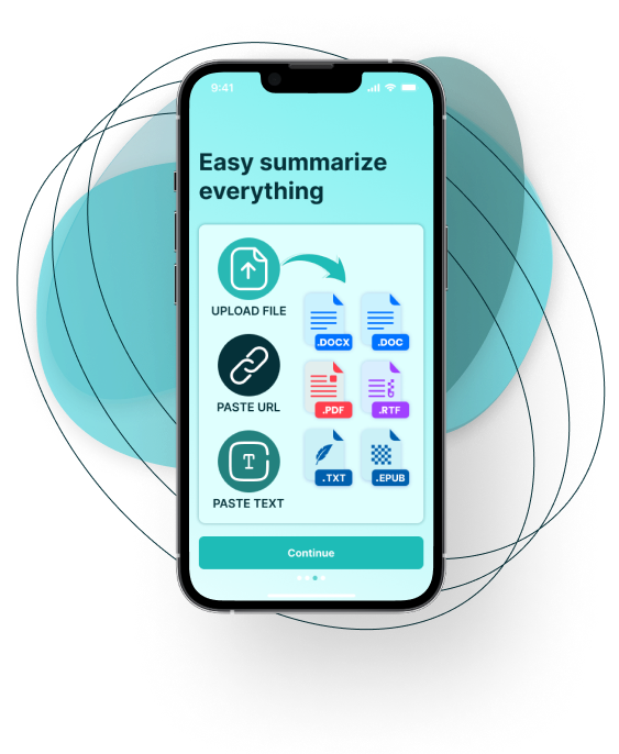 Summify mobile Features