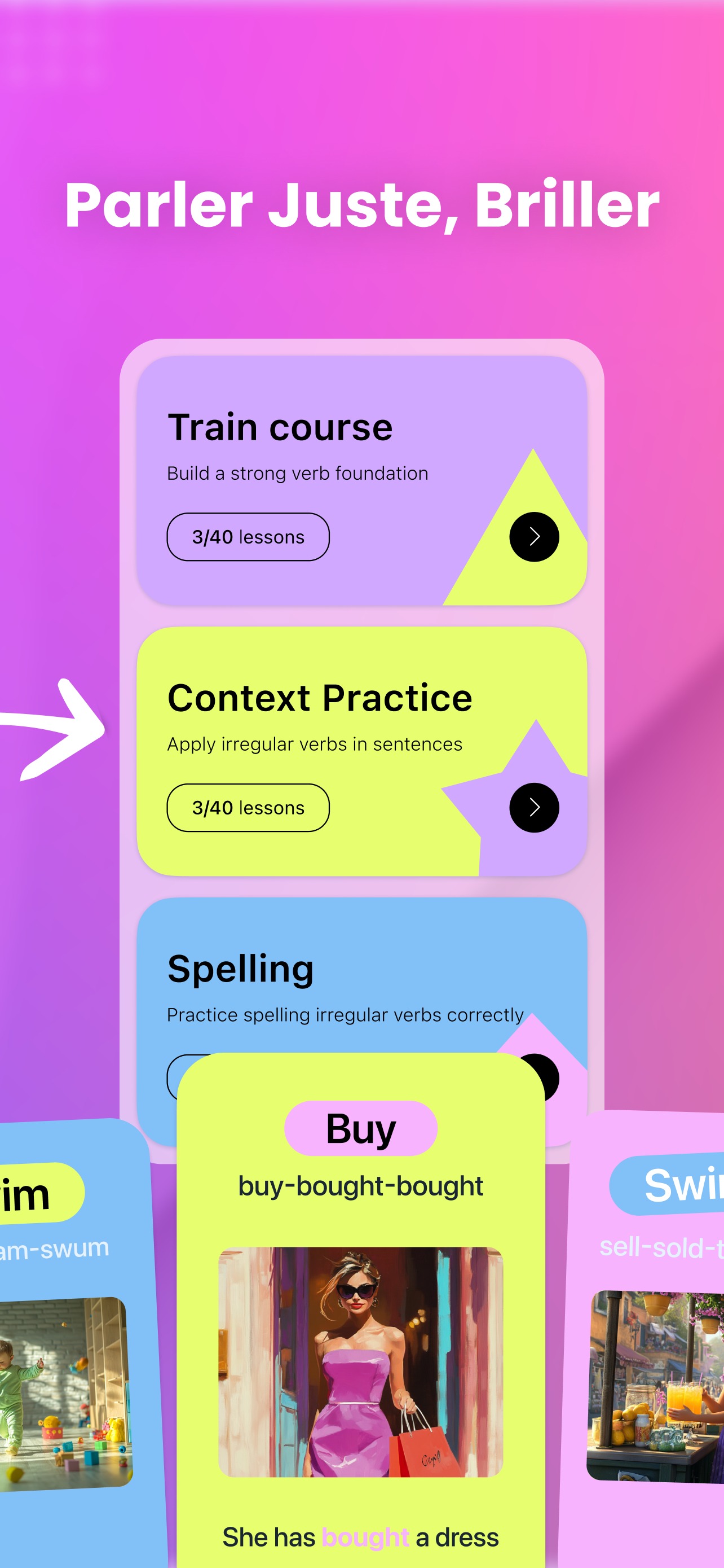 Visual Verbs screenshot 2